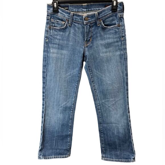 Citizens of humanity Kelly #063 low waist cropped jeans Y2K size 25 - Picture 1 of 16
